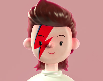 Bowie Toy Face