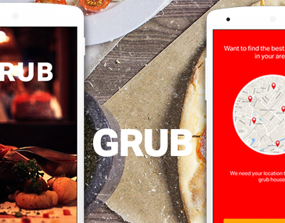 Grub - A finer experience | App, Website
