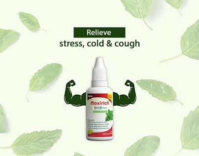 Relieve Cold and Cough with Maxirich Tulsi Drops
