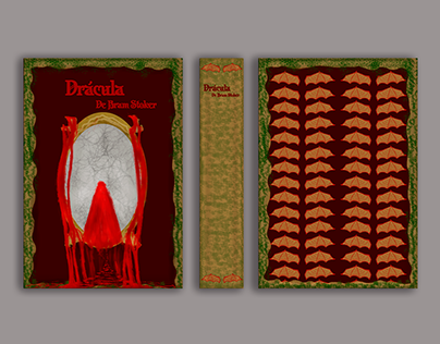 Redesign de Capa de Livro: "Drácula de Bram Stoker"
