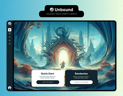 Unbound - AI App Design for Novelists/Writers