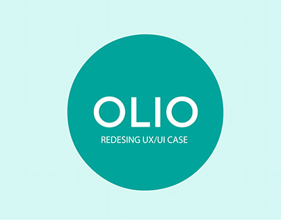 Redesing OLIO app - ux/ui case