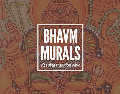 Bhavm Murals / Collateral Design