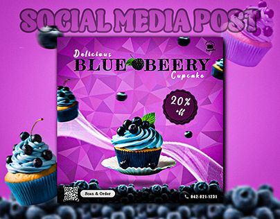 Social Media Post | Cupcake