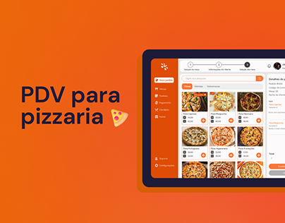 UX/UI | PDV para Pizzaria