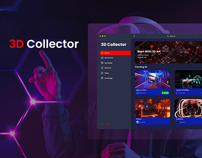 3D Collector-Dashboard