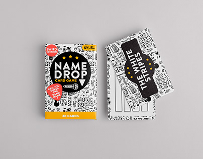 Project thumbnail - Name Drop Card Game