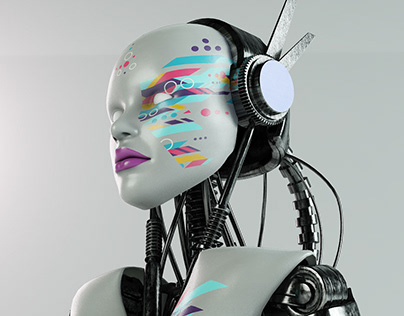 female robot - EVA
