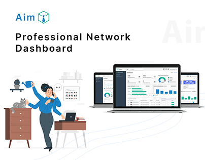 Aim (The Online Professional Network Dashboard)