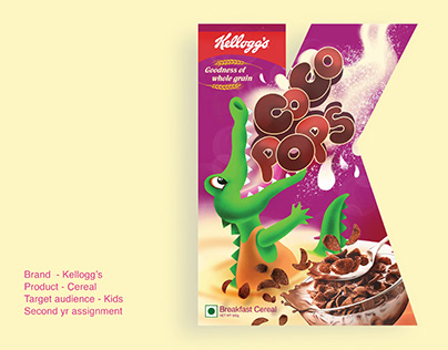Packaging design - Kellogg's Coco Pops