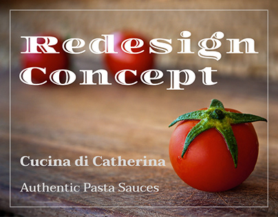Cucina di Catherina/Redesign concept