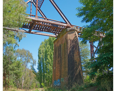 The old railway bridge