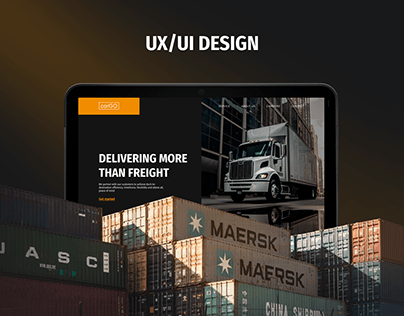 Transport & Logistics company website design