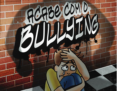 Ilustração da cartilha Acabe com o Bullying