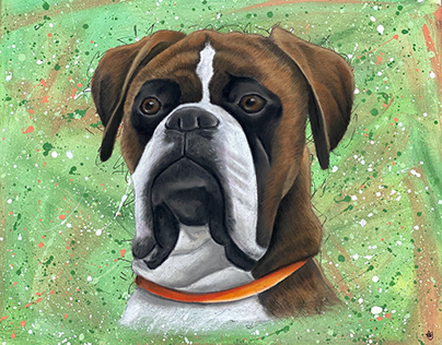Dog Painting (Commissioned)