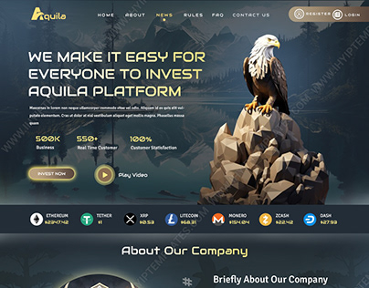 Goldcoders HYIP Template: Upgrade Your Investment Site!