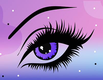 Capa Behance Galaxy Eyes