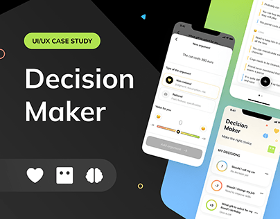 Decision Maker UI/UX Case Study