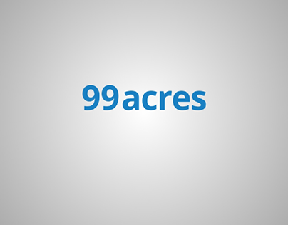 Andar ki baat logo reveal animation for 99acres