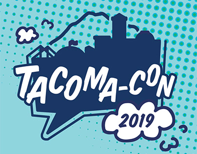 Tacoma-Con event logo and media