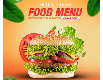Food & Restaurant Social Media Banner