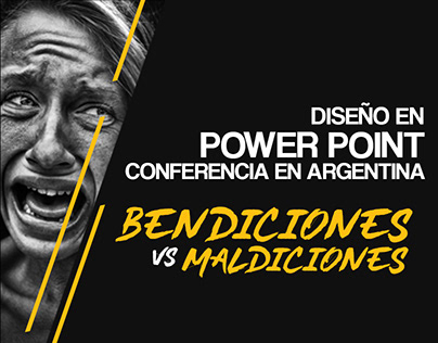Diseño de Powerpoint para conferencia en Argentina.