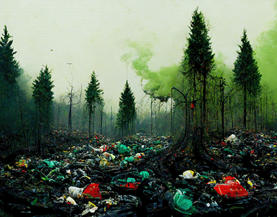 Toxic Garbage Breeders - AI Generated Art