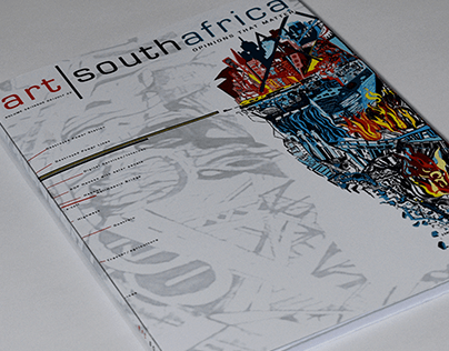 Art South Africa: Fold-out Cover