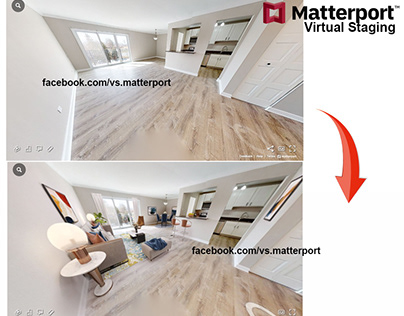 Project thumbnail - Matterport Tour has been virtually staged looks like