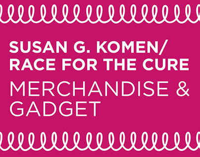Race for the Cure - Merchandise and Gadget