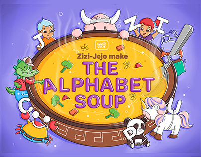THE ALPHABET SOUP : An ISpy Children's Storybook