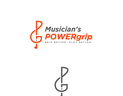 musician concept logo