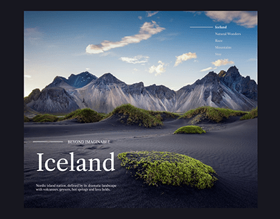 Iceland Website Design
