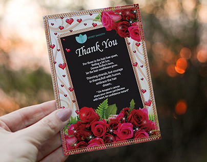 Professional Thank You Card Design