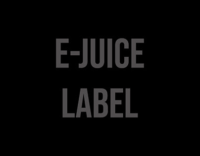 E-Juice Label
