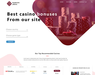 Casino Affiliate Webesite