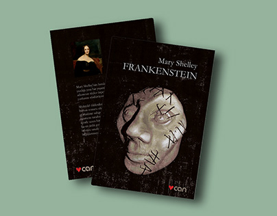 Book Cover Design / Mary Shelley - Frankenstein