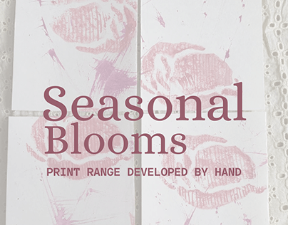 Seasonal Blooms: Hand prints