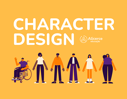 Character Design - Alicerce Educação
