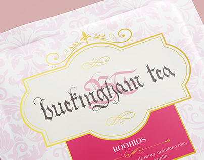 "Buckingham tea" Calligraphy