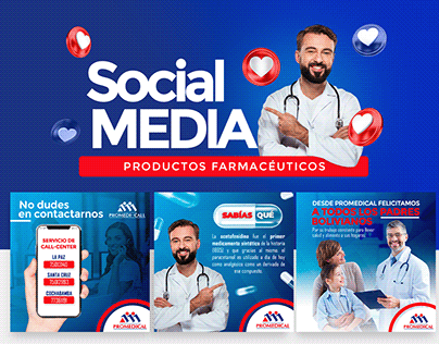Social Media - Productos Farmacéuticos
