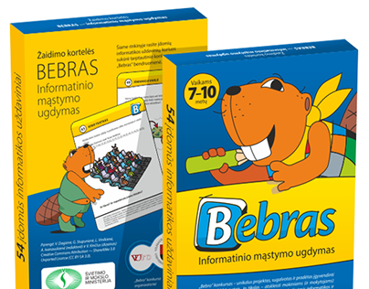 BEBRAS (Beaver) - 
Tasks cards