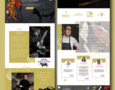 Webdesign Restaurant Concept