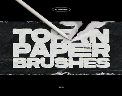 Rippers Edge - Torn Paper Brushes