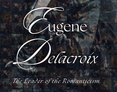 Book Design- Eugene Delacroix