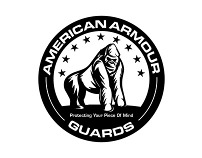 American Armour Guards Logo Design