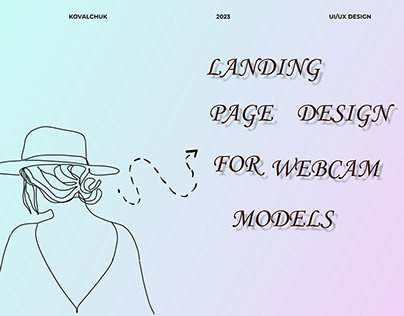 Landing page for models