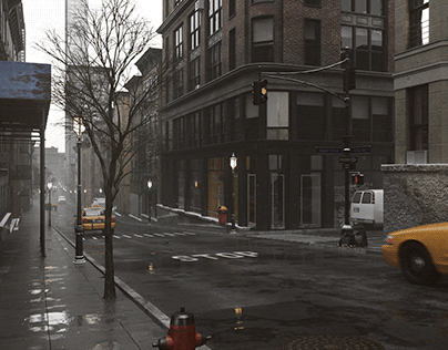 NYC STREETS - CGI