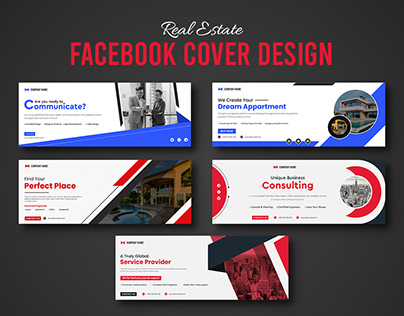 Real Estate Facebook Cover Design