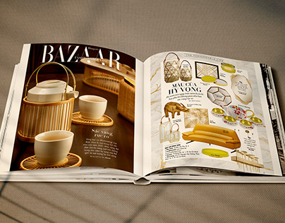 Decor Shopping | Harper's Bazaar layout
